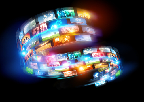 Smart,Media,World.,Connected,Media,And,Social,Events,Broadcast,Throughout